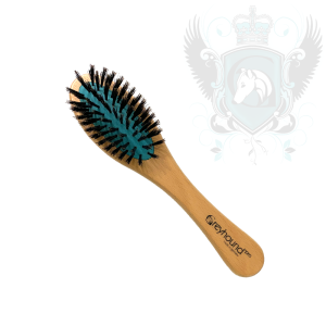 Small 100% Natural Boar Bristle Greyhound Brush